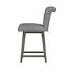 Hillsdale Uniquely Yours Tufted Adjustable Swivel Stool