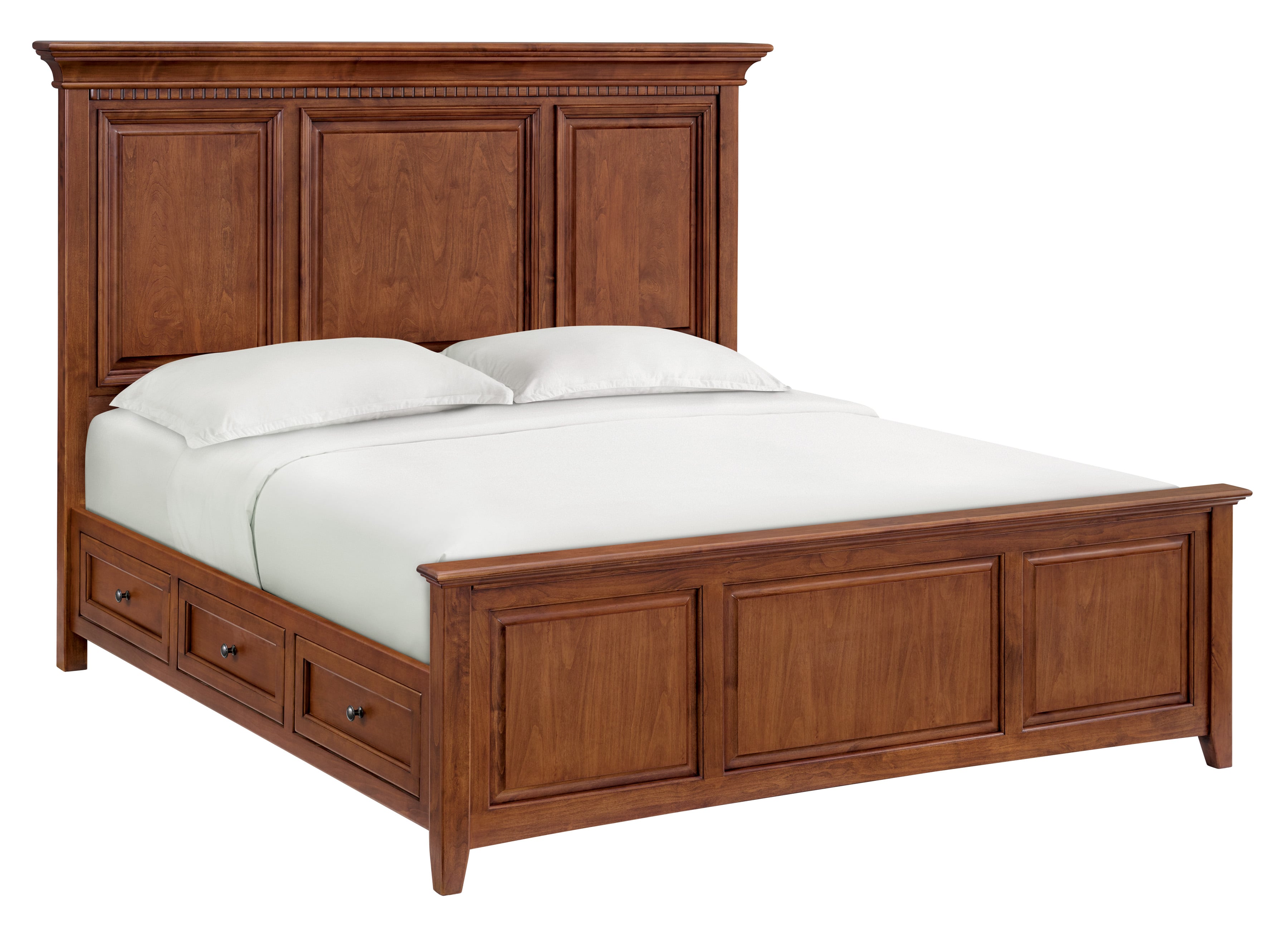 Whittier Wood McKenzie King Grand Storage Bed