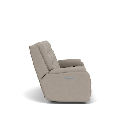 Power Headrest &amp; Lumbar Reclining Sofa