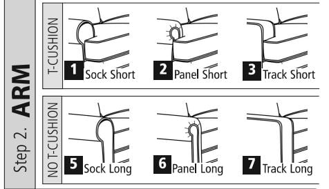 Smith Brothers Build Your Own 5000 Series Marlo Customizable Sectional