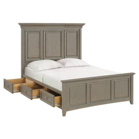 Queen Grand Storage Bed