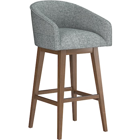 Barrel Adjustable Swivel Stool