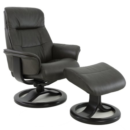 Small Swivel Chair+Ottoman