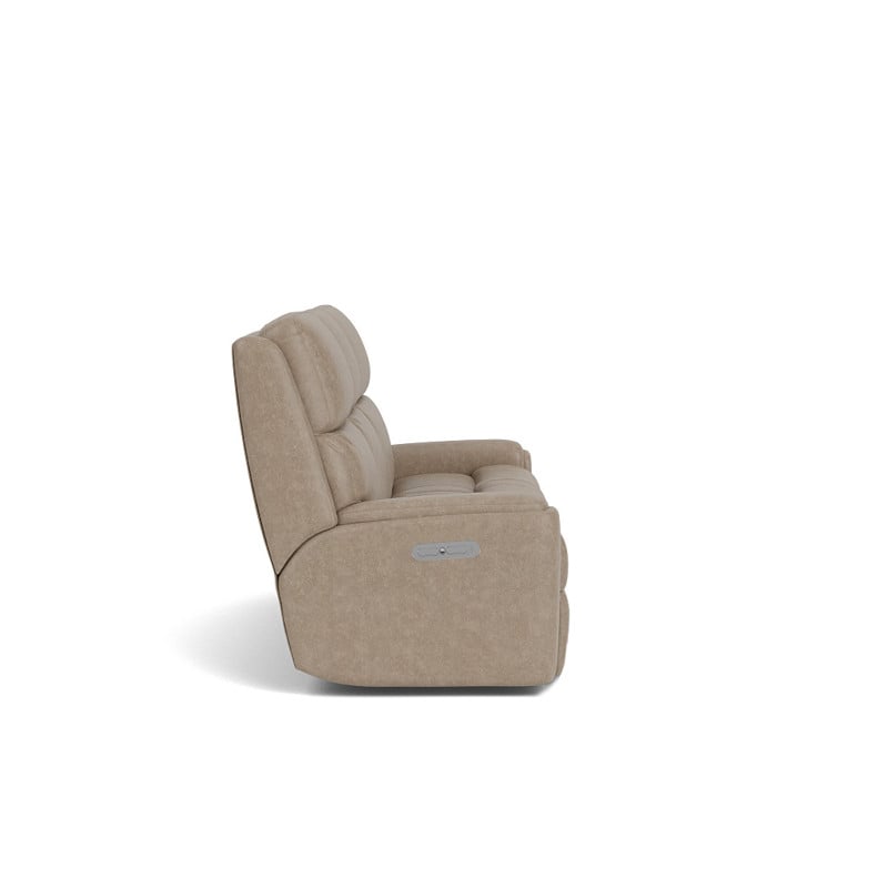 Flexsteel Valor Power Headrest Reclining Sofa