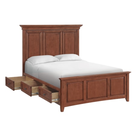 Queen Grand Storage Bed