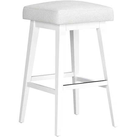 Square Backless Adjustable Swivel Stool