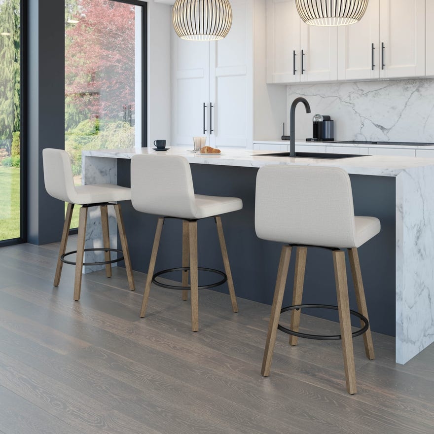 Customizable Swivel Counter Stool