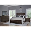 Vaughan-Bassett Denver King Poster Block Bed