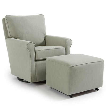 Farrah Gliding Ottoman