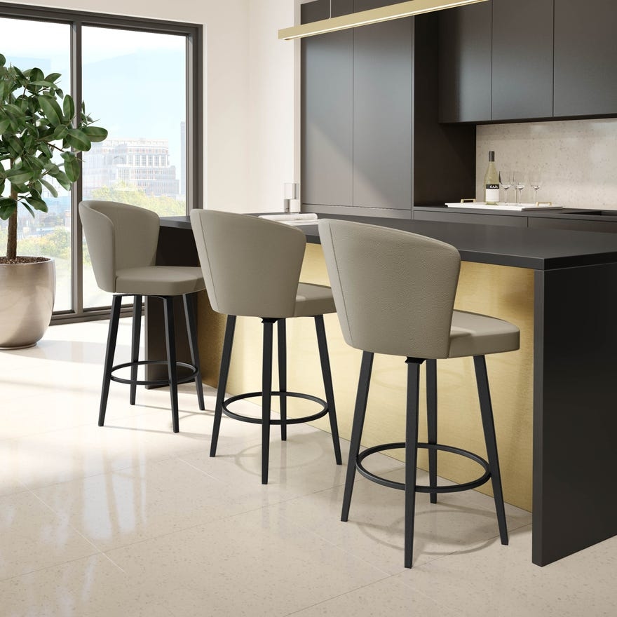 Customizable Benson Swivel Counter Stool