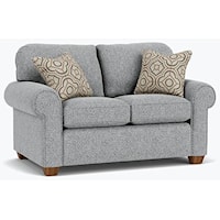 Loveseat with Rolled Arms