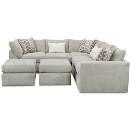 7-Piece Right Arm Sectional