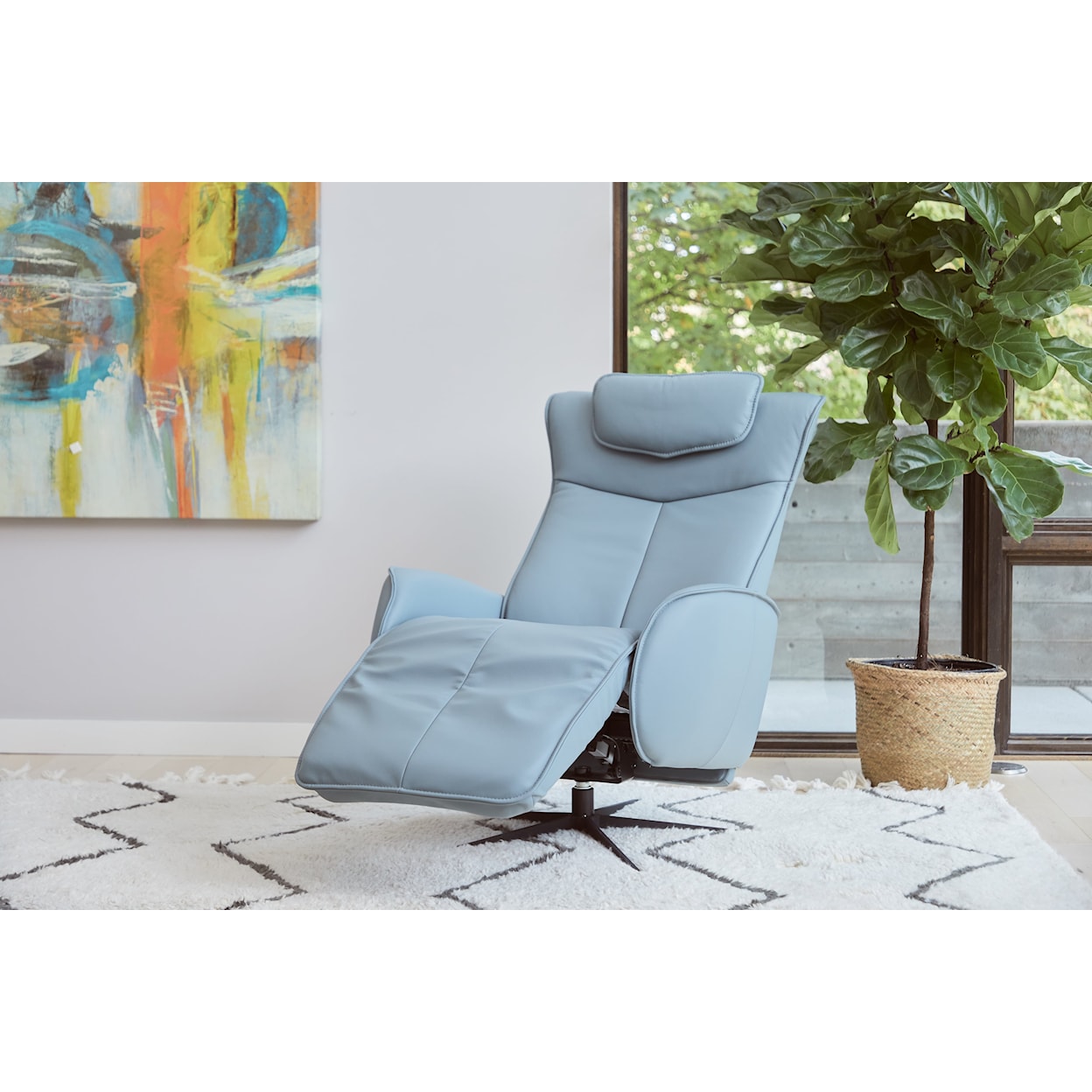 Fjords by Hjellegjerde Axel Large Power Swivel Recliner