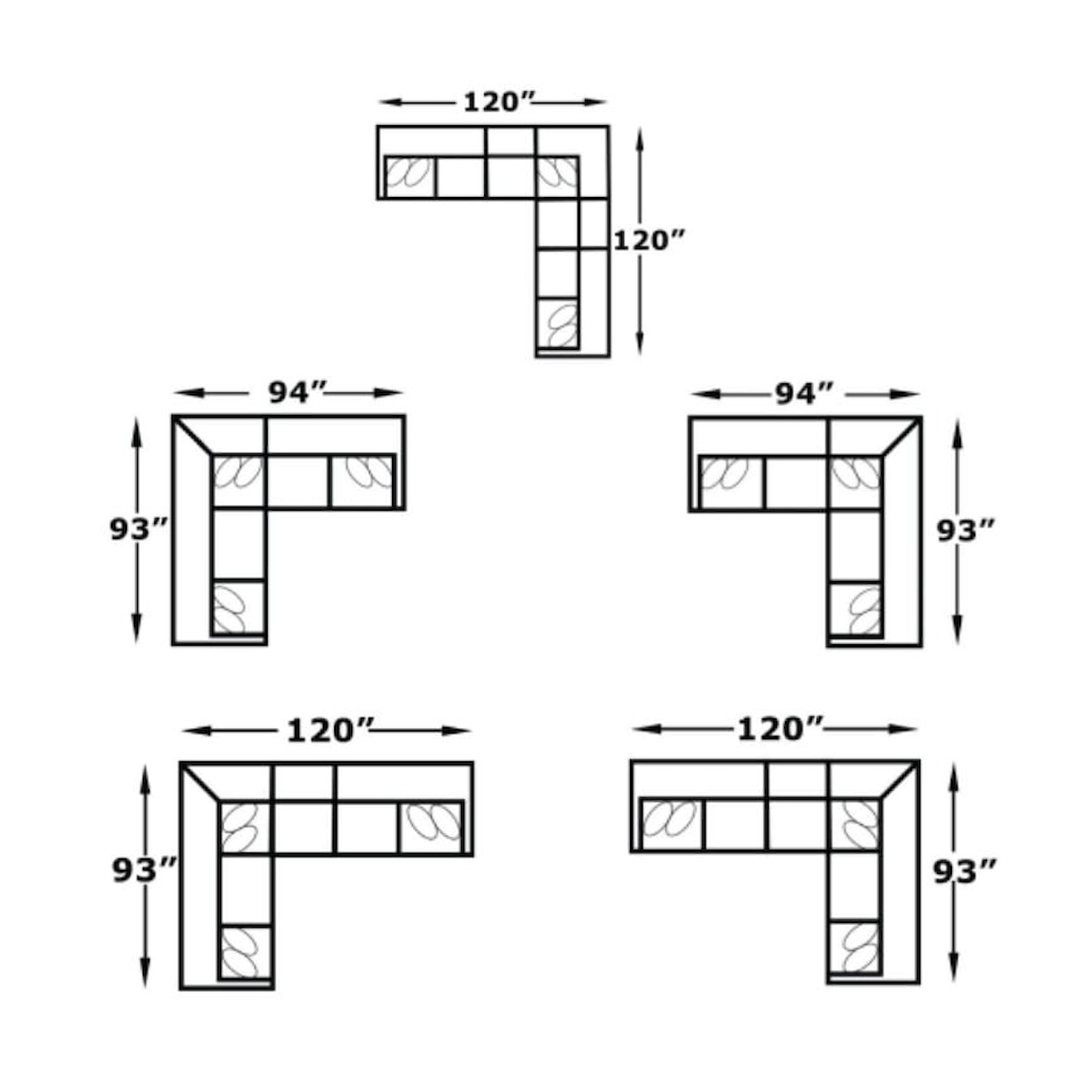 England 3K00 Series Sectional