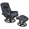 Barcalounger Vaughn Pedestal Recliner+Ottoman