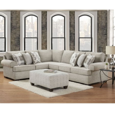 2-PC Sectional Sofa