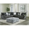 Albany 0938 Mondo Tweed Transitional Accent Ottoman