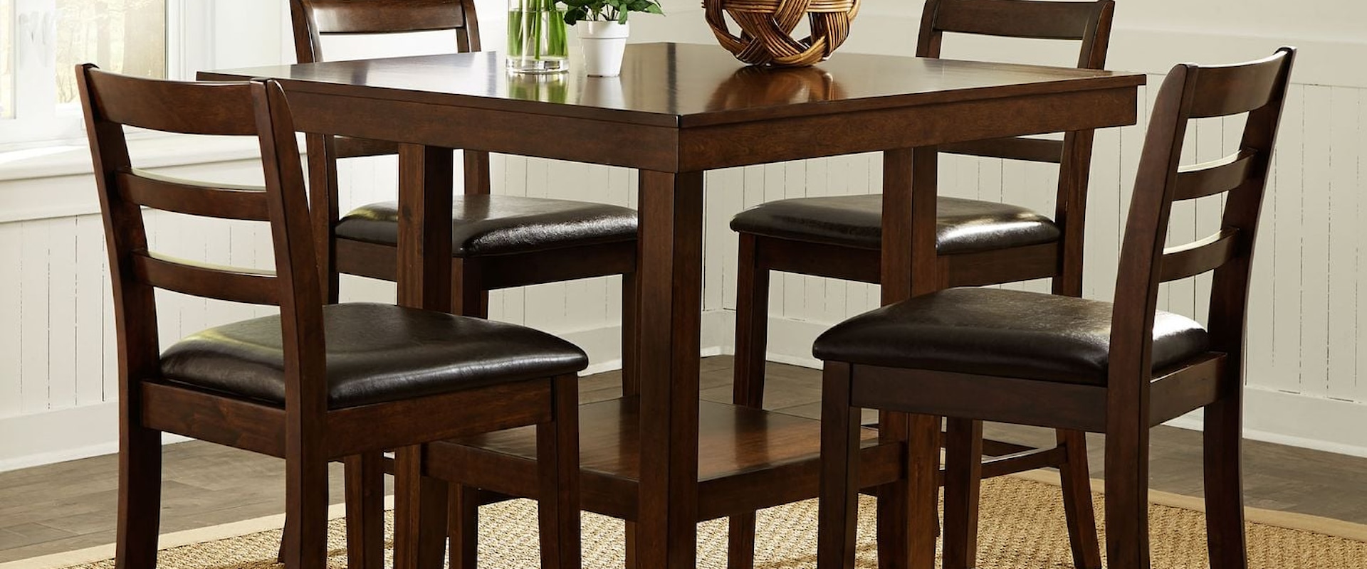 5 Piece Gathering Table Set