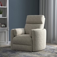 Casual Power Swivel Glider Recliner with USB Port