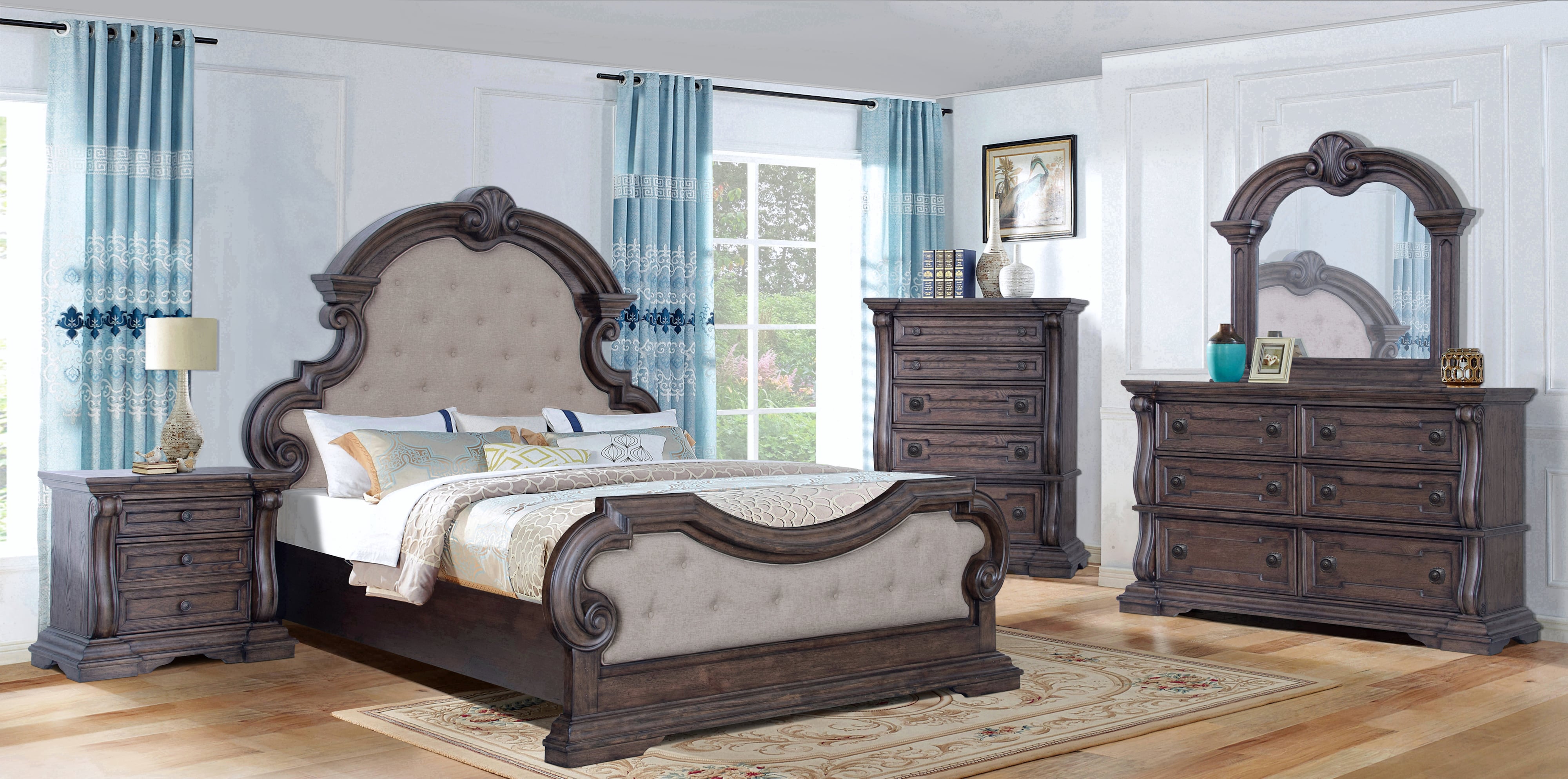 Nightstand w/USB, LED &amp;amp; Wi-Fi