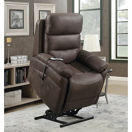 Power Lift Chair in Whiskey