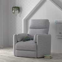 Casual Power Swivel Glider Recliner with USB Port