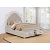 Avalon West Chester King Upholstery Storage Bed