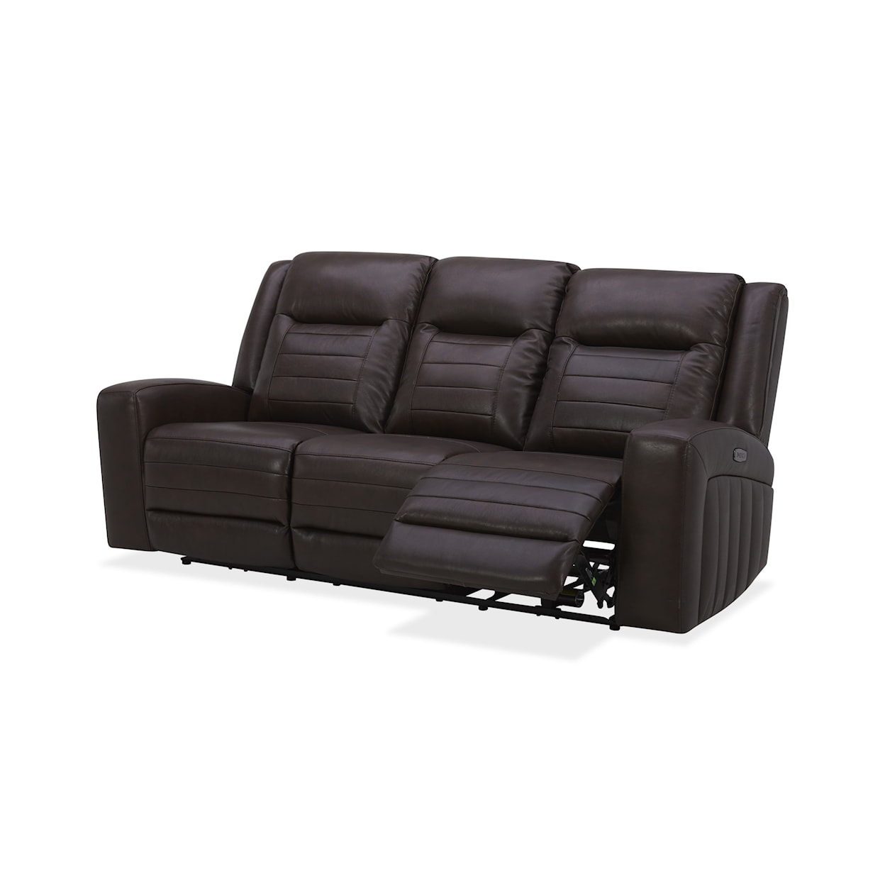 Kuka Home KMT6222 Power Reclining Sofa with Adj Headrest