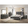 Elements Moonstone Twin Upholstered Bed