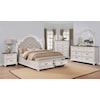 Avalon West Chester King Upholstery Storage Bed