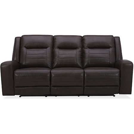 Power Reclining Sofa with Adj Headrest