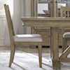 Drew & Jonathan Home Summit Trestle Table with 6 Chairs