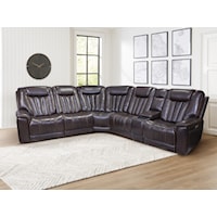 6-Piece Leather Power Recliner
