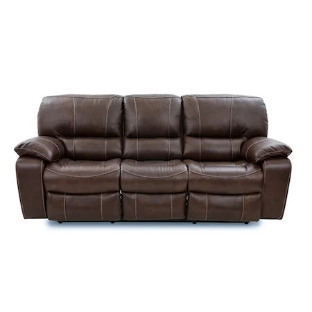Power Reclining Sofa with Adjustable Head and Footrest