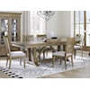 Drew & Jonathan Home Summit Trestle Table with 6 Chairs
