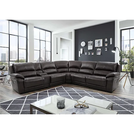 6-PC Power Reclining Sectional