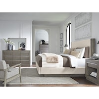 5-Pc Queen Bedroom Group with Dresser, Mirror and Complete 3-Pc Queen Bed