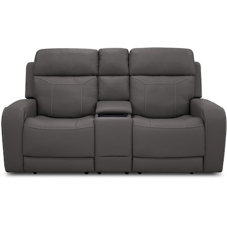 Power Reclining Loveseat with Media Control