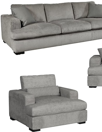 Sofa and Loveseat with FREE Chair