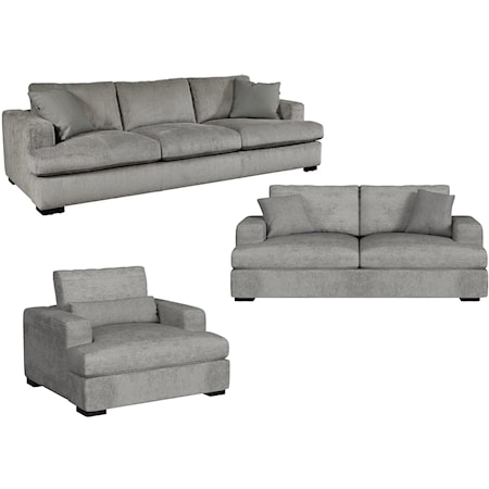 Sofa and Loveseat with FREE Chair