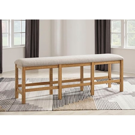 72" Counter Height Dining Bench