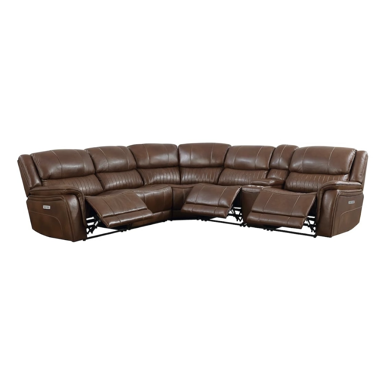 Prime Resources International Denali 6 PC Power Recliner Sectional