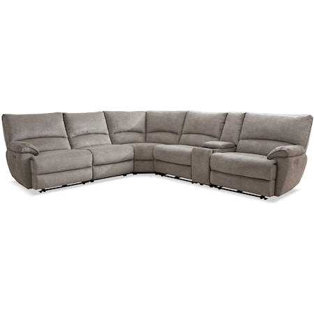 6-PC Power Reclining Sectional