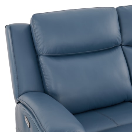 P2 Leather Reclining Sofa