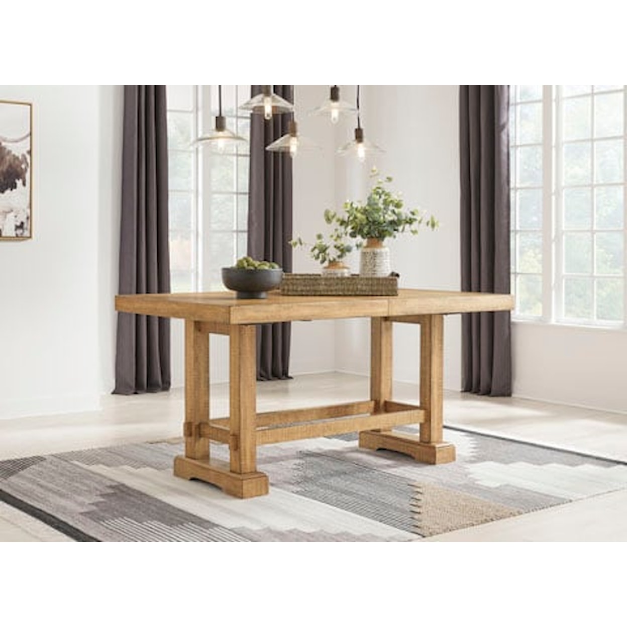 Signature Design by Ashley Havonplane 6-PC Counter Height Dining Group