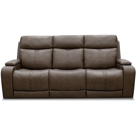 Home Theater Reclining Leather Sofa