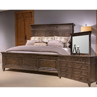 Queen Bed, Dresser and Mirror