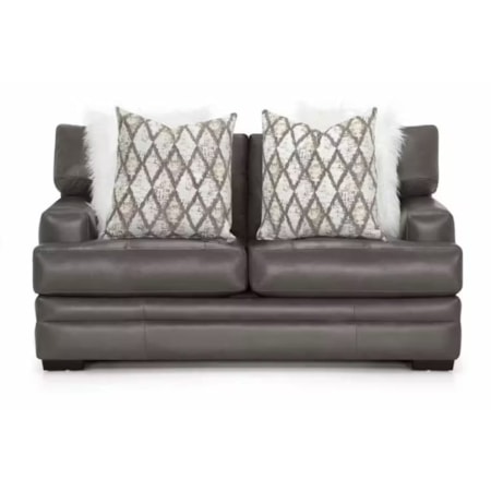 Italian Leather Sofa and Loveseat