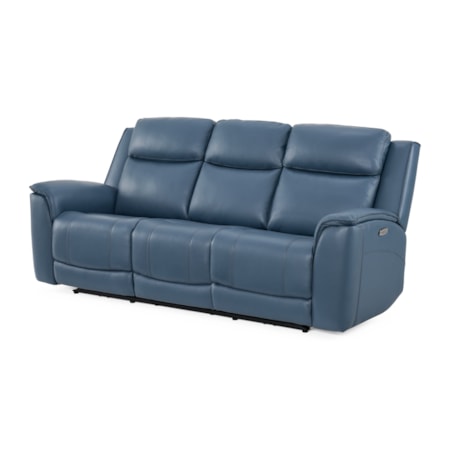 P2 Leather Reclining Sofa