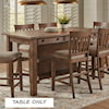 Lifestyle Dottie Counter Height Table with 6 Chairs